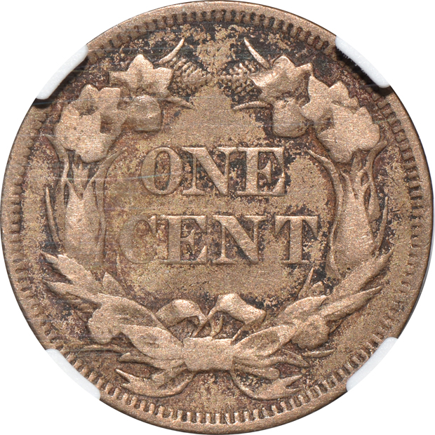 1857 Flying Eagle clashed with quarter MS-61, 1857 Flying Eagle clashed with half-dollar Fine details/cleaned, and an 1857 Flying Eagle closed with double eagle VF-20, all NGC