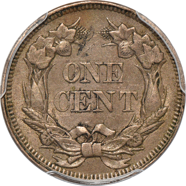 1857 Flying Eagle DDO FS-101 S-4 AU-55, 1857 Flying Eagle DDO FS-102 S-15 AU-58, and an 1857 Flying Eagle DDO FS-105 S-2 XF-45, all PCGS