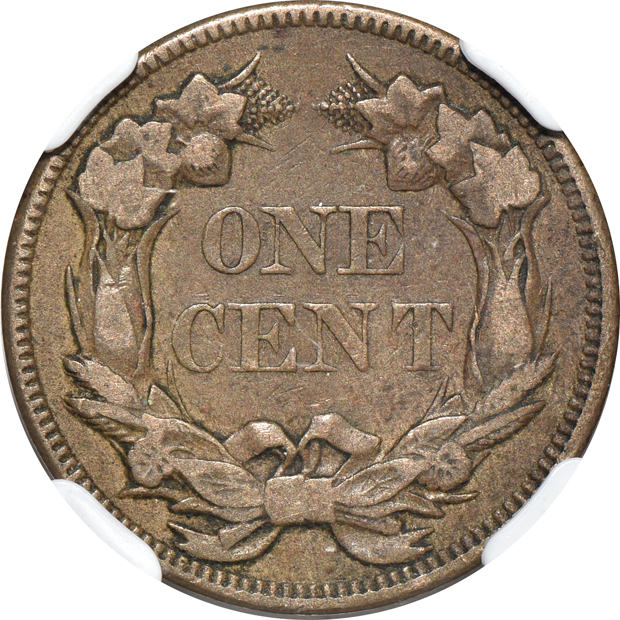 1858/77 Strong FS-301 VF-30, and an 1858/1--7 DDO FS-302 XF-40, both NGC