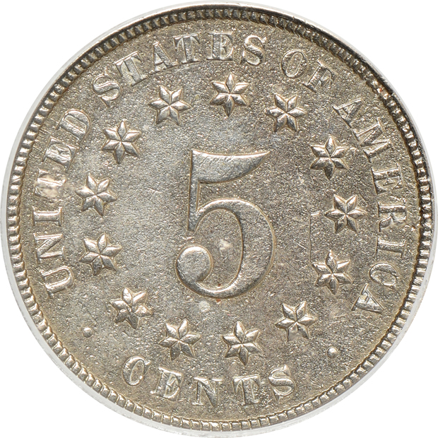 1873 Large/Small 3 ICG AU-53 details/corroded/cleaned