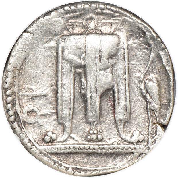 Ancient Greece - Four certified silver coins