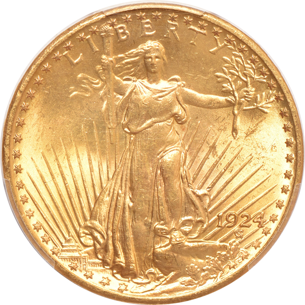 Two 1924 PCGS MS-64