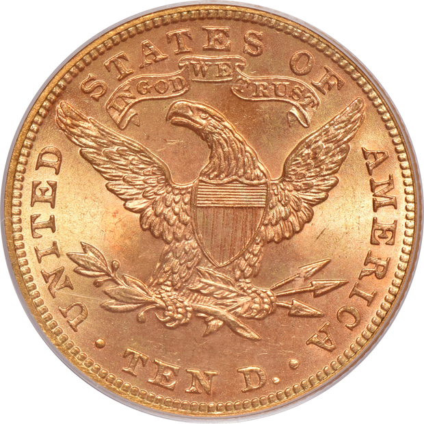 1898 PCGS MS-63 (green label) CAC