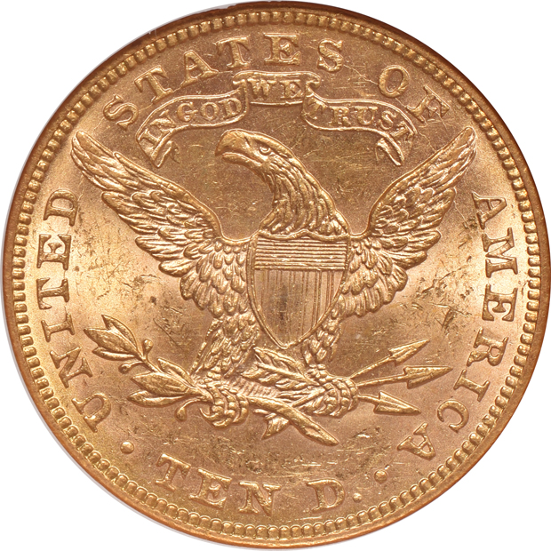 Two 1893 NGC MS-61