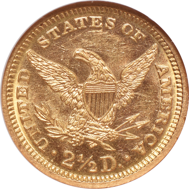 1869 NGC MS-61