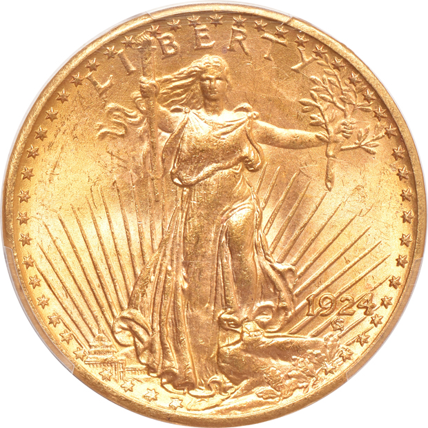 1924 and 1927, both PCGS MS-64