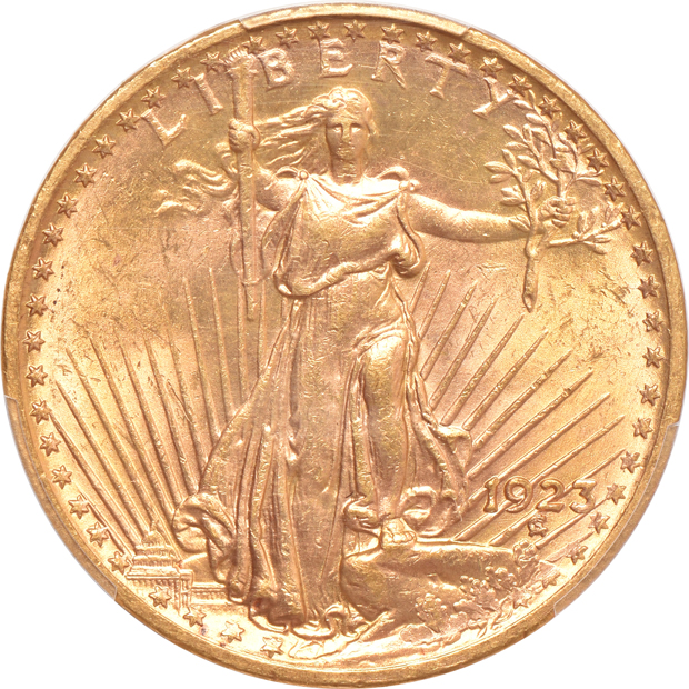 1923, 1925, and 1928, all PCGS MS-63