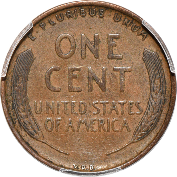 1909-S VDB Lincoln PCGS XF-40