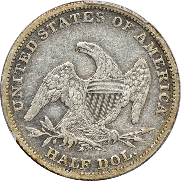 1839-O Reeded Edge GR-4 RPM (Rotated Reverse) PCGS XF details/cleaned