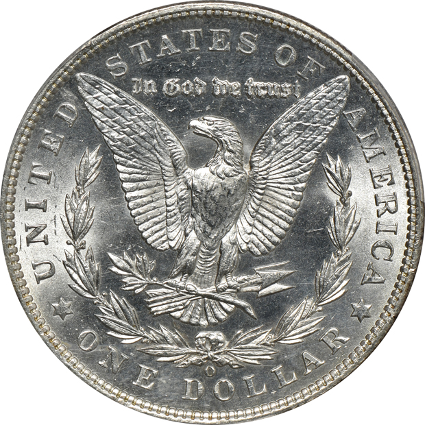 1902-S MS-62, and a 1903-O MS-63, both PCGS