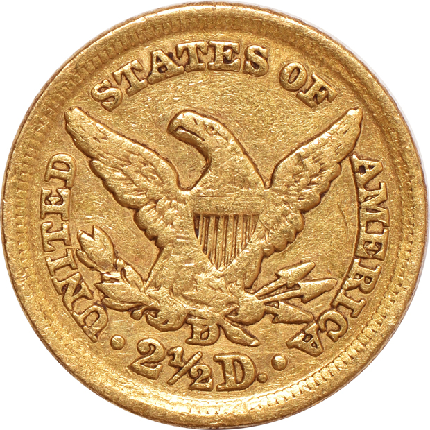 1851-D VF details/cleaned/rim damage