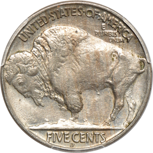 1937-D 3 Legged PCGS AU-58