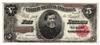 1891 $5 Fr# 364 - AU
