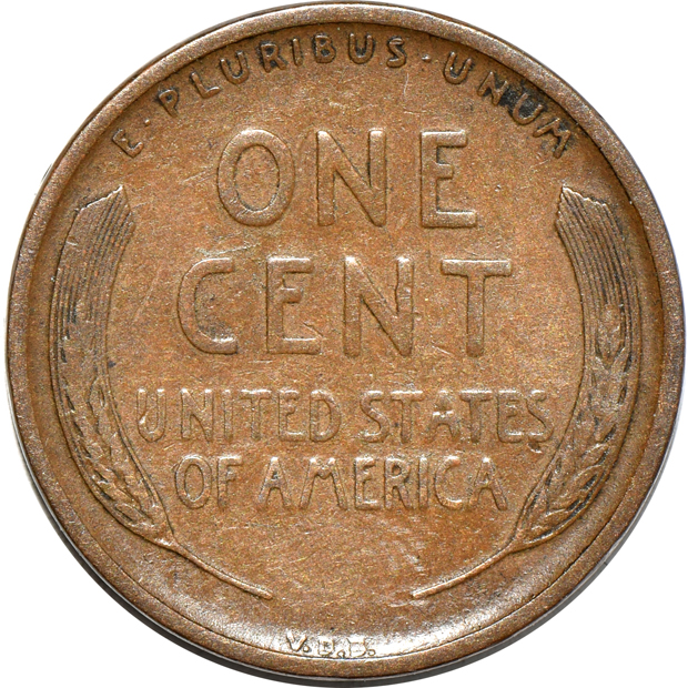 1909-S VDB Lincoln VF
