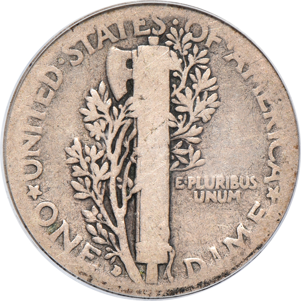 1916-D Mercury PCGS AG-3
