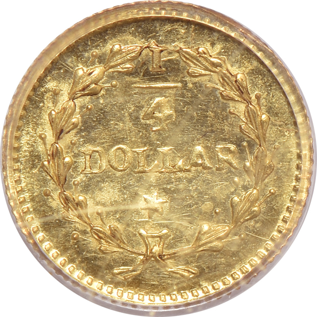 1859 octagon 50c BG-902 NGC MS-63, 1870 25c BG-835 PCGS MS-62 (green label) and a No Date 25c BG-222 PCGS MS-64