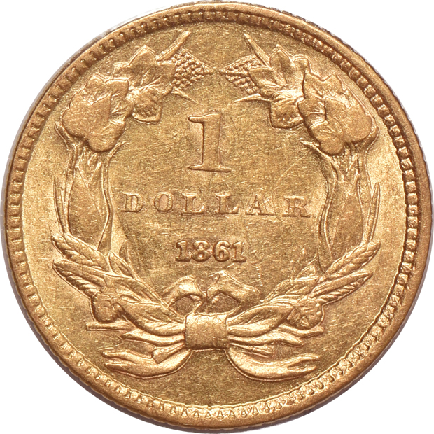 Two 1856 Slanted 5 and an 1861, all AU