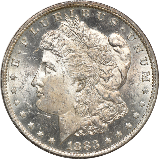 1879-S, 1883-O, and  an 1885-O, all UNC