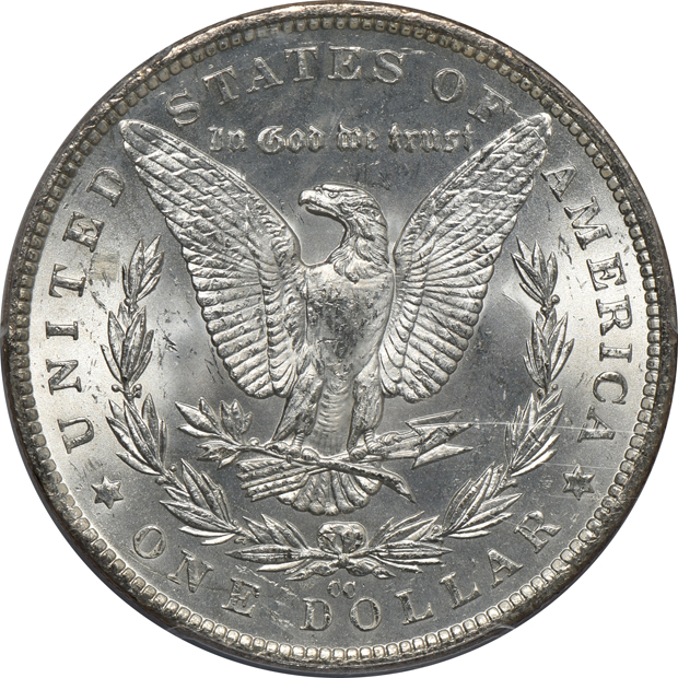 1882-CC MS-63, and an 1882-CC MS-64, both CAC
