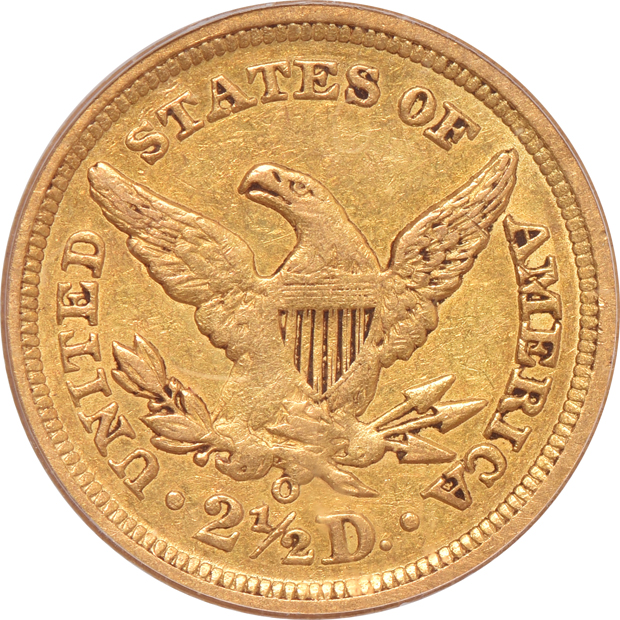 1842-O PCGS XF-40 (green label) CAC