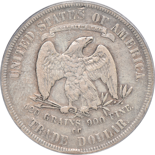 1878-CC Trade PCGS VF-30
