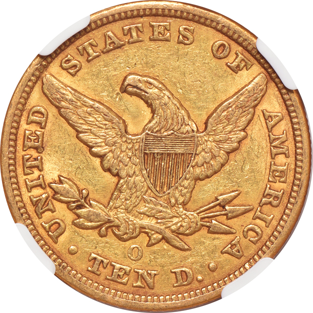 1851-O NGC AU-55 CAC