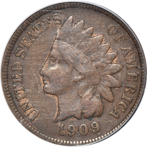 1877 VF-20, and a 1909-S F-15, both PCGS