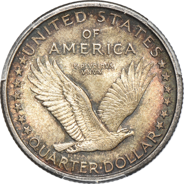 1917 Type 1 MS-62FH, 1917-D Type 1 MS-64FH, and a 1926 MS-64+, all PCGS