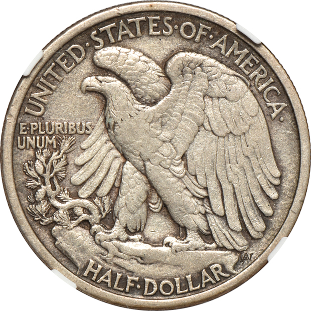 1916 XF-40, 1916-D AU-53, and 1918-S AU-53, all NGC