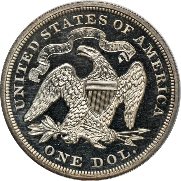 1867 Motto Select Proof Ultra Cameo