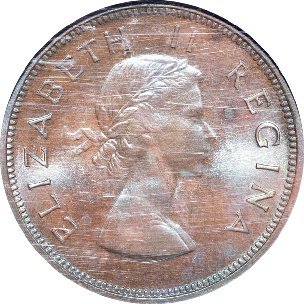 Multiple - Nine certified coins as listed