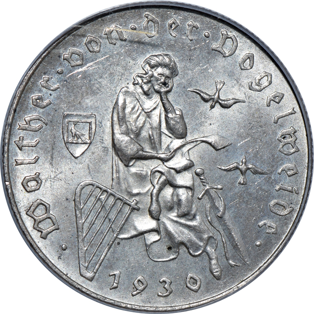 Multiple - Nine certified coins as listed
