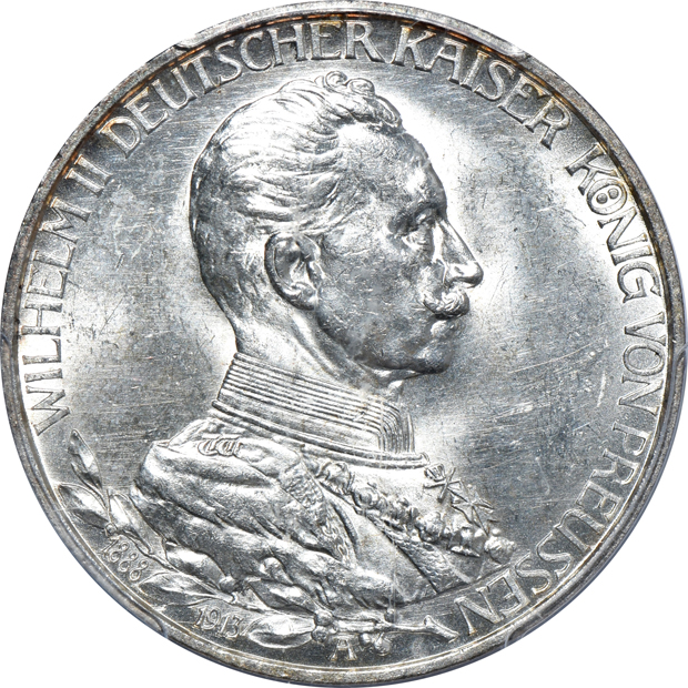 Multiple - Nine certified coins as listed