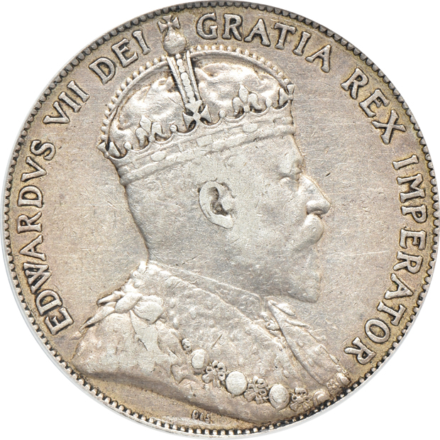 Canada - Nine half-dollars certified by ANACS