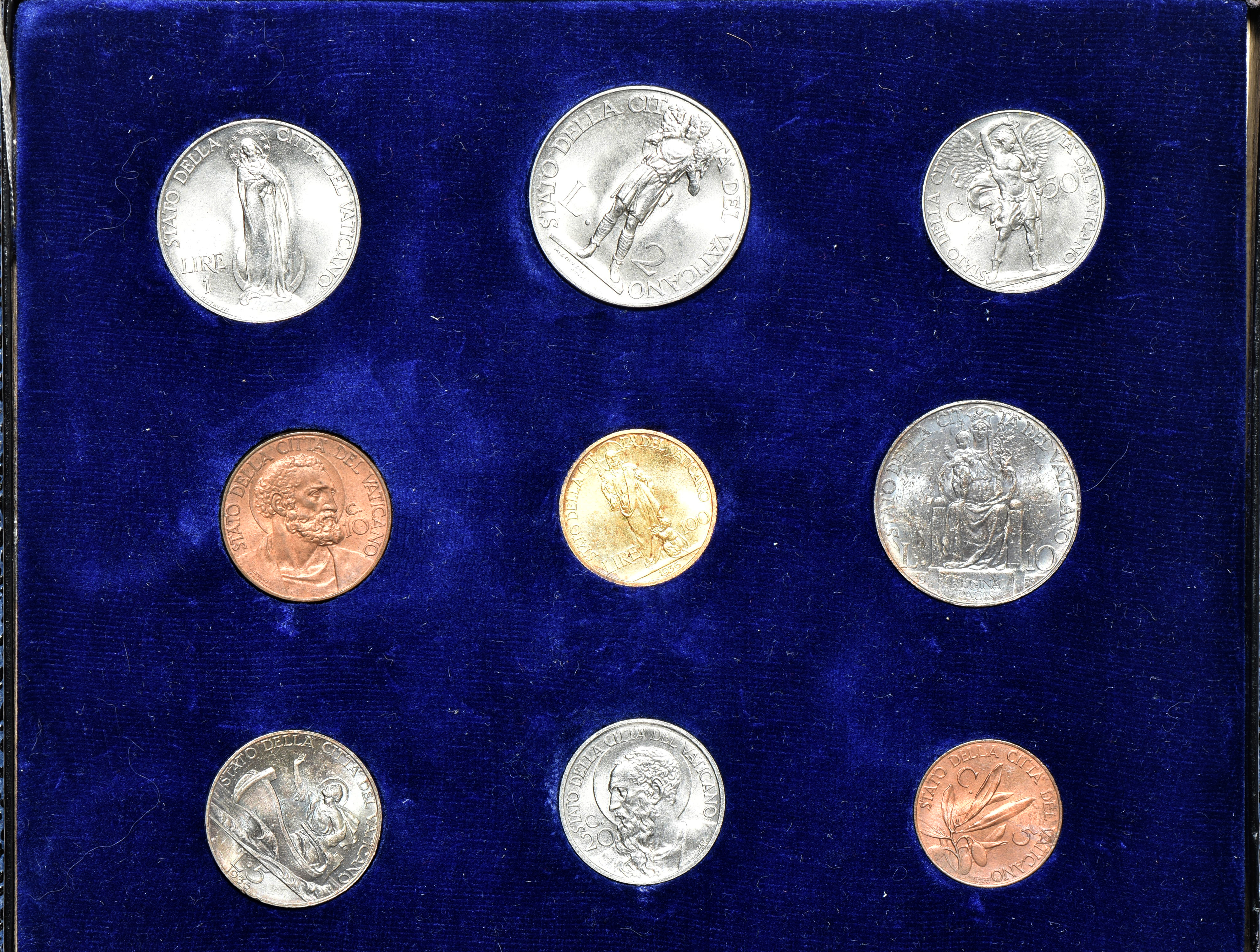 Vatican - 1936 Vatican City Mint Set