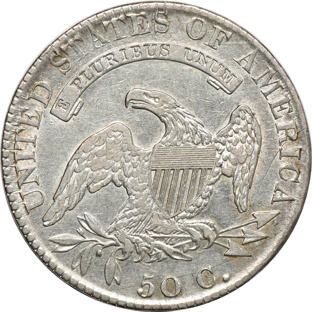 1820 Large Date, Square 2 With Knob O-104 R-4+, and an 1824/2/0 O-103, both XF details/cleaned
