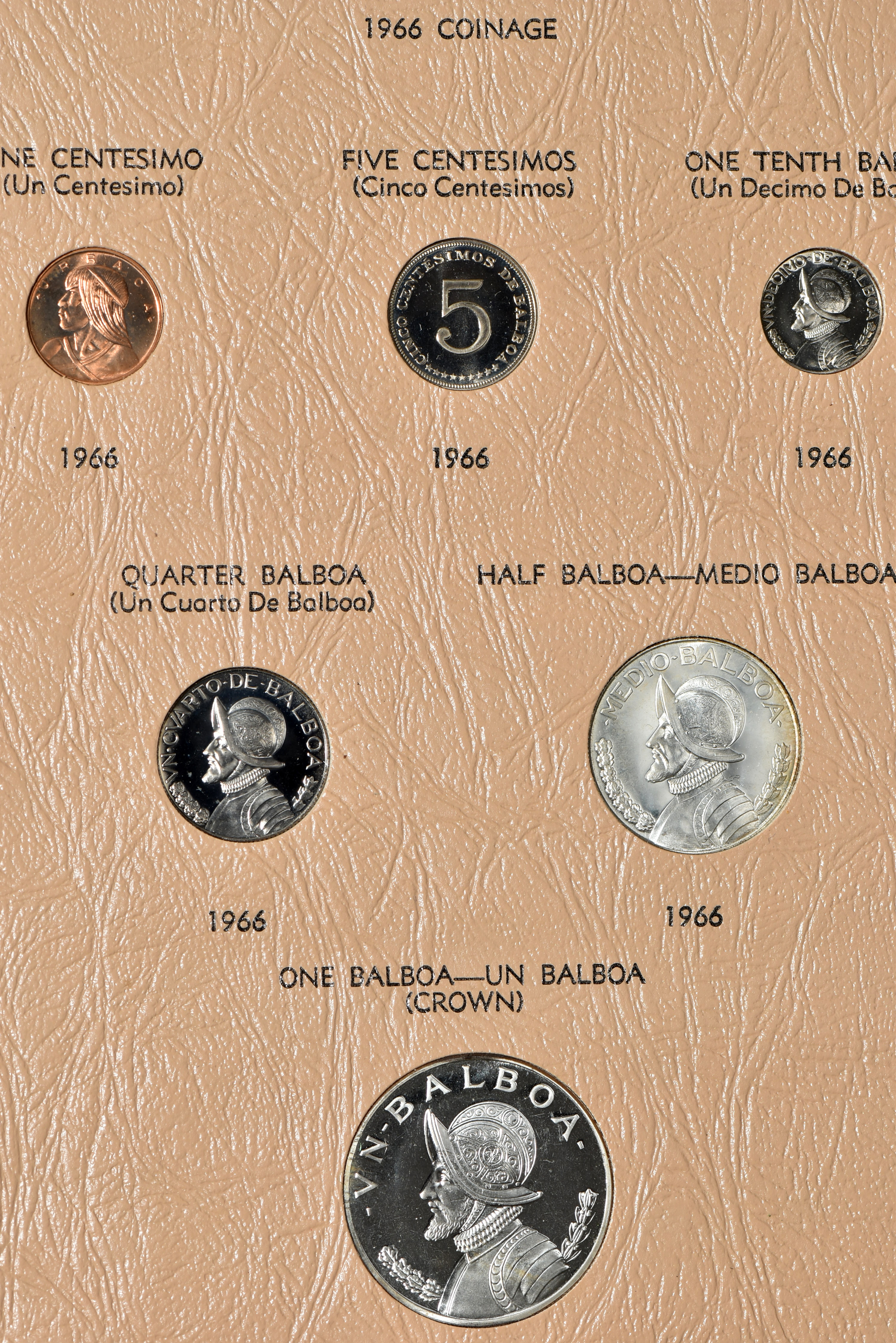 Multiple - Partial collection of Panama type, Australia type, and New Zealand type in three separate Dansco albums.  Total of 109 coins.