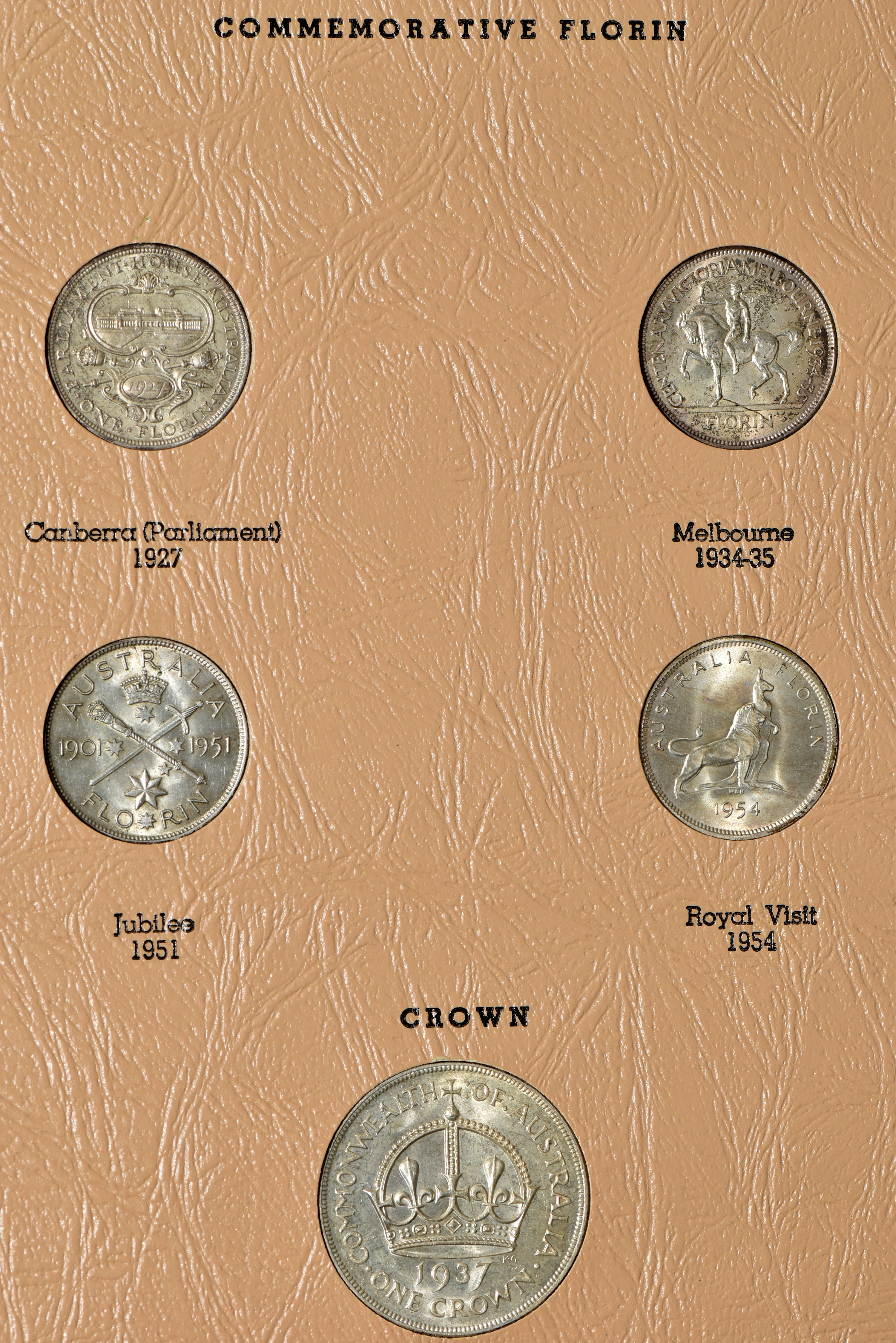 Multiple - Partial collection of Panama type, Australia type, and New Zealand type in three separate Dansco albums.  Total of 109 coins.