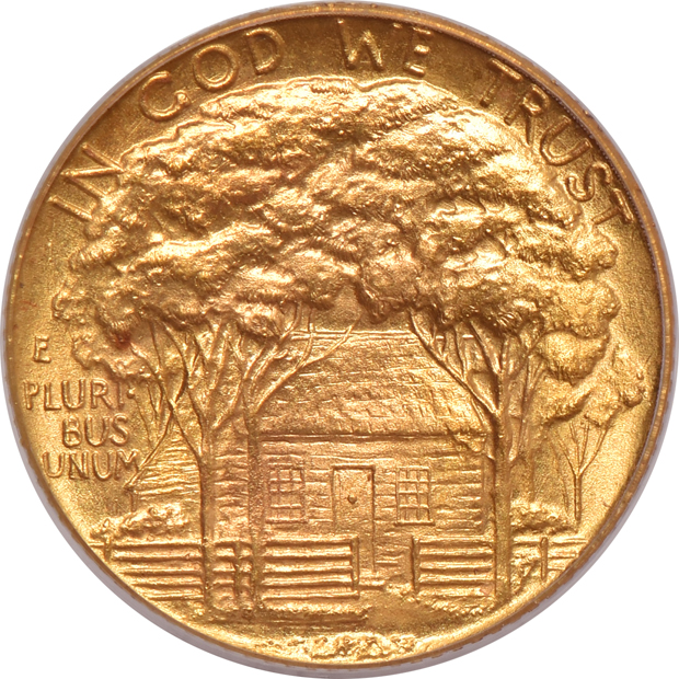 1922 Grant Memorial $1 PCGS MS-65