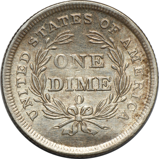 1840-O No Drapery AU-50 First Strike