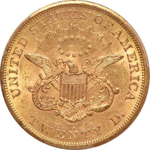 1857-S PCGS MS-60