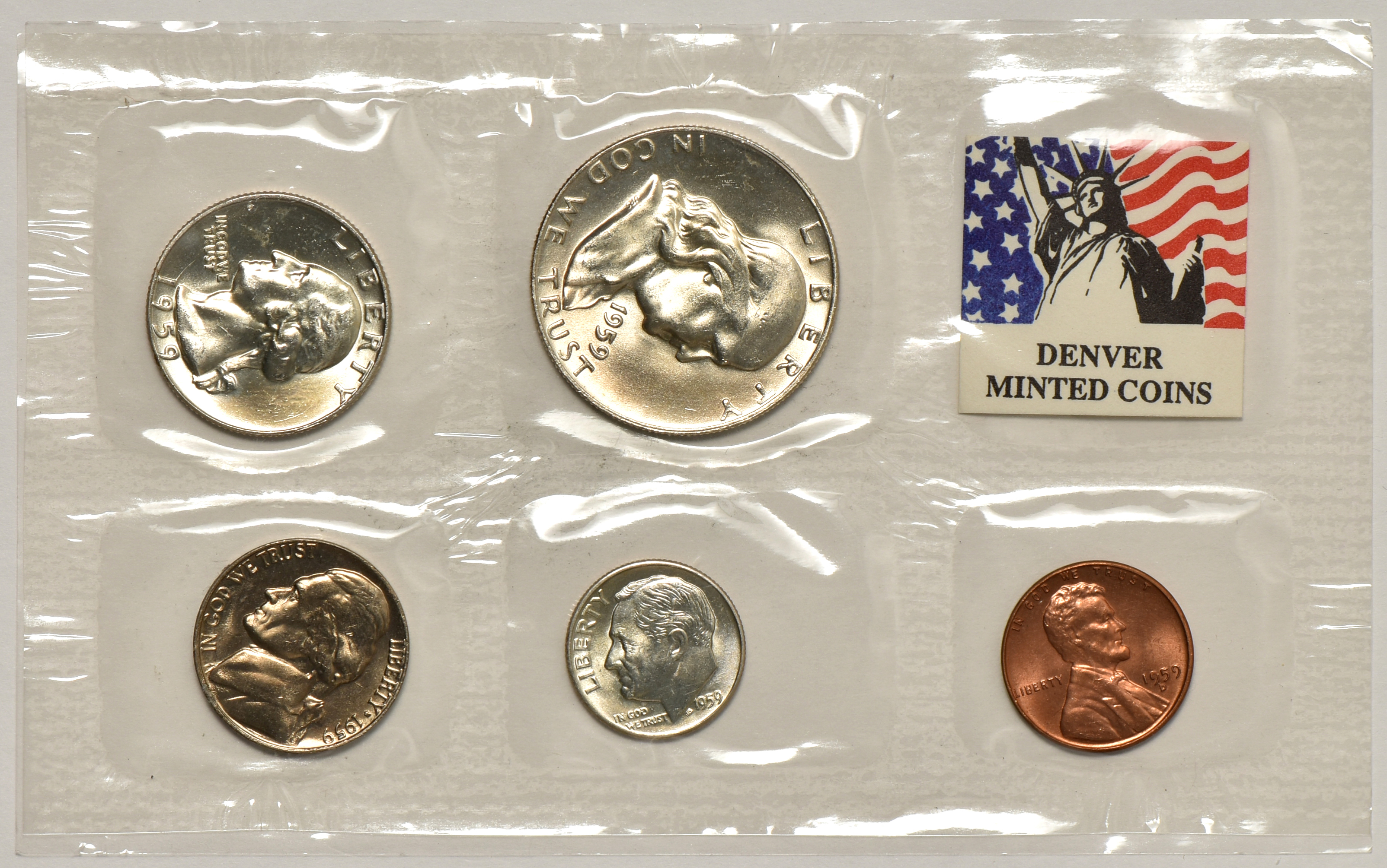 1953 through 1962 "put-together" Mint Set
