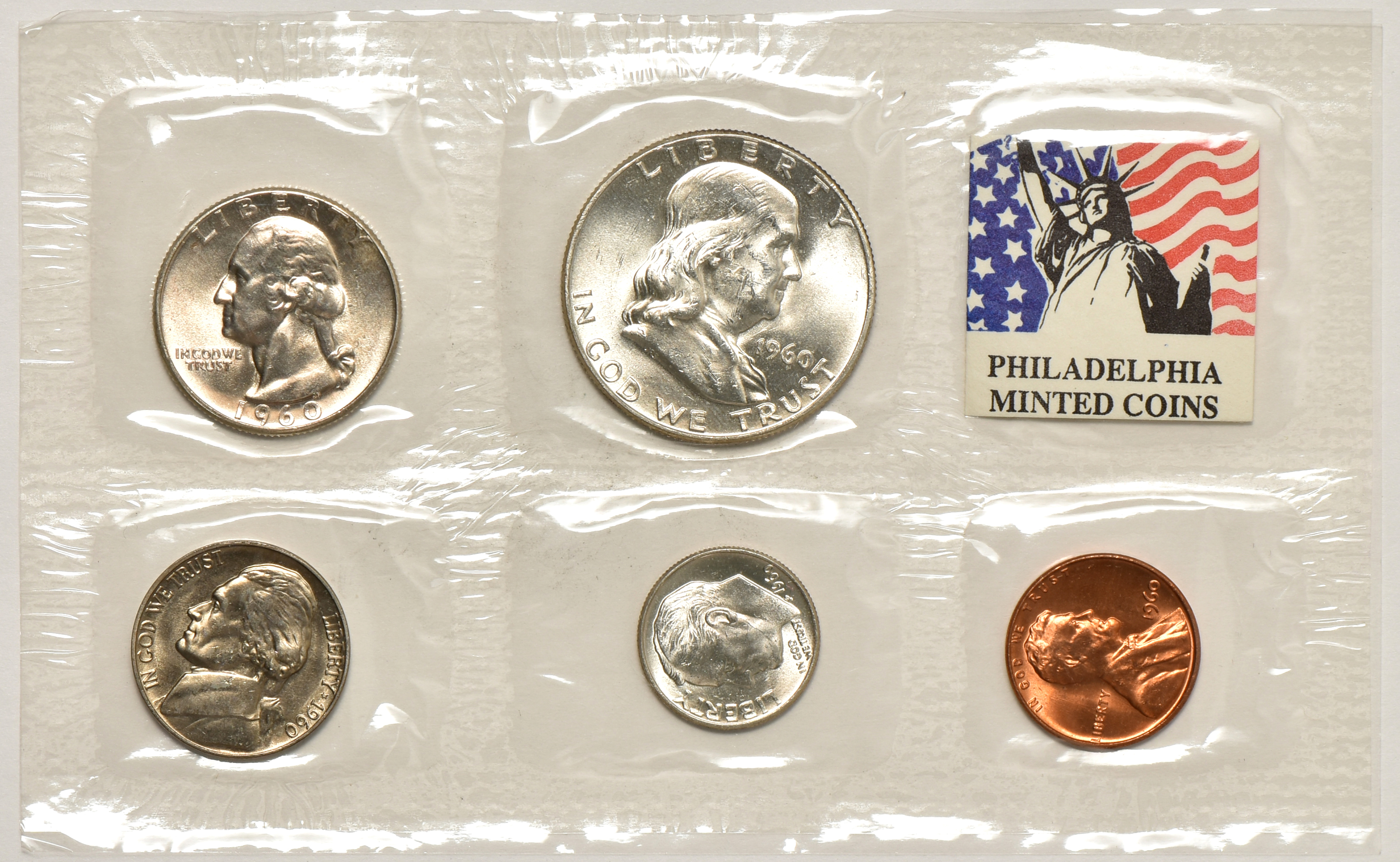 1953 through 1962 "put-together" Mint Set