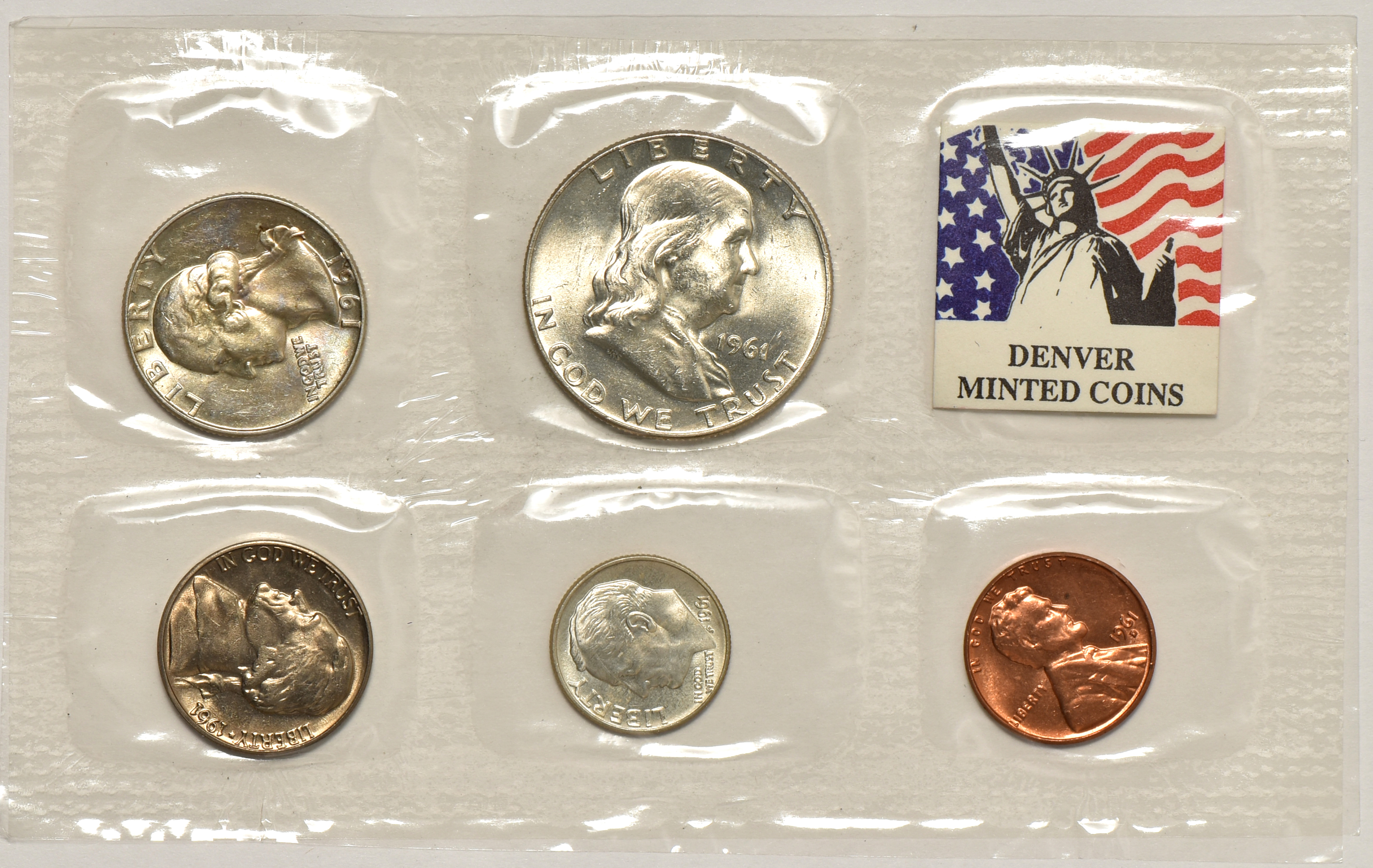 1953 through 1962 "put-together" Mint Set