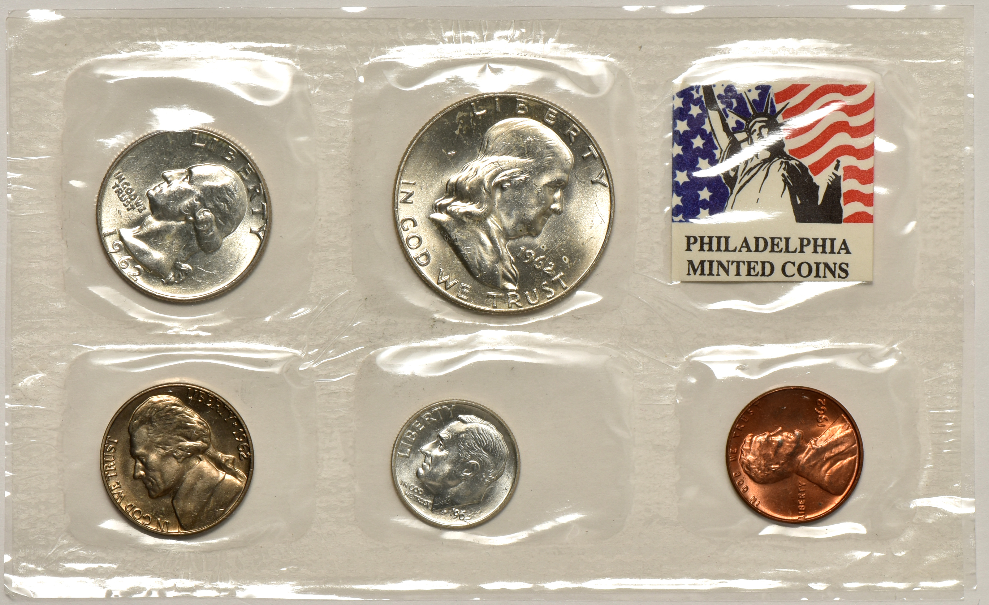1953 through 1962 "put-together" Mint Set