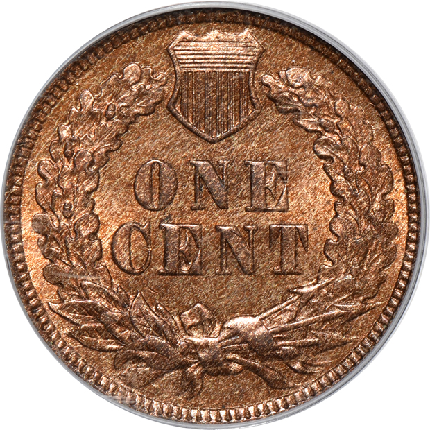 1872 PCGS MS-64RB CAC
