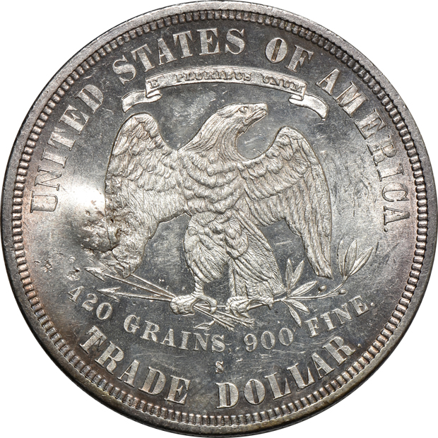 1877-S Trade UNC/chopmark