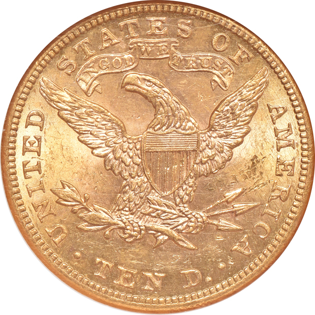 1901 and 1901-S NGC MS-62, and a 1907 Liberty PCGS MS-62