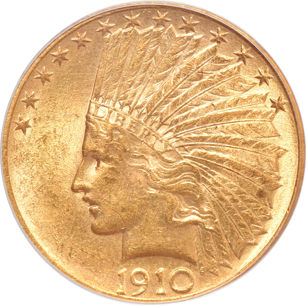 1910, 1910-D, and a 1932, all PCGS MS-62