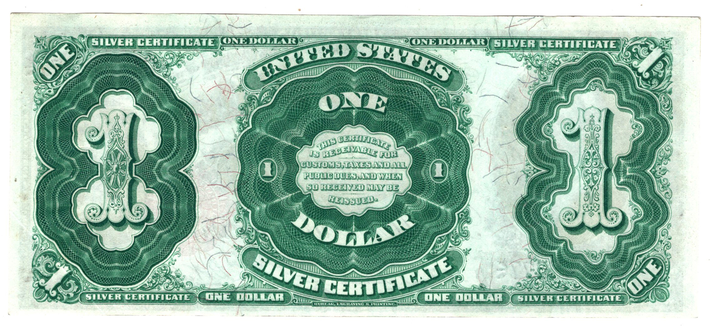1891 $1 Martha Washington Fr# 223 - ChCU